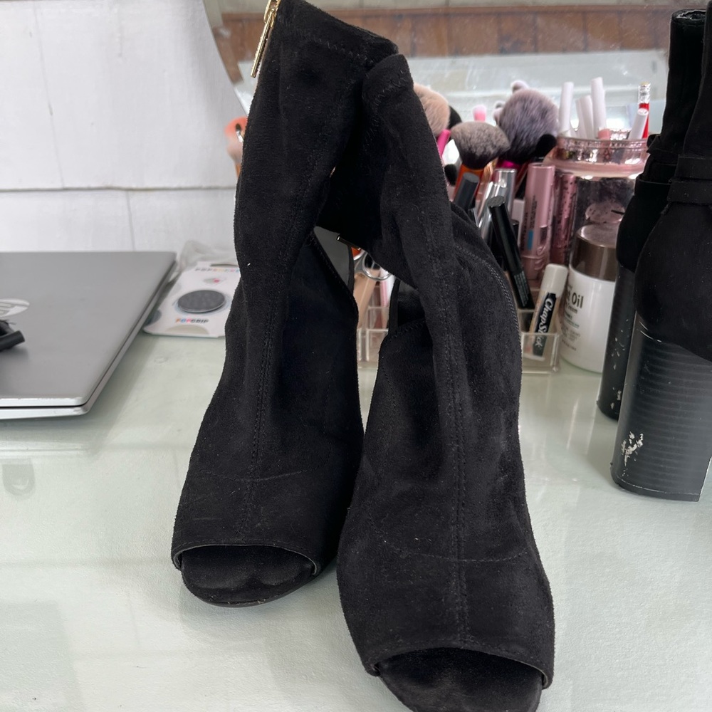 Guess Open-Toe Heels - Picture 2 of 4